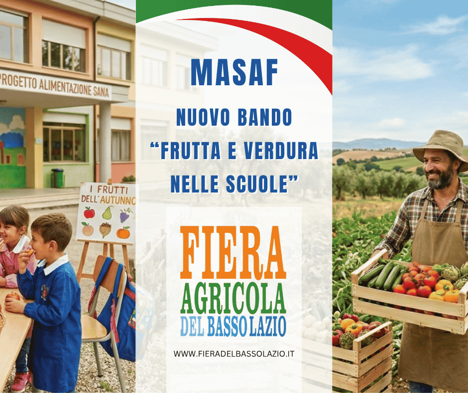 Educazione Alimentare e Filiera Corta: Il MASAF lancia il nuovo bando “Frutta e Verdura nelle Scuole”